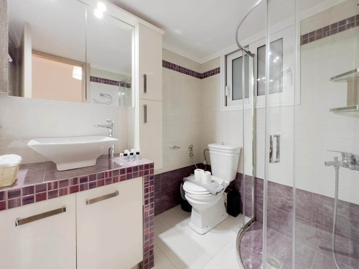 Aristotelous Spacious 109Sqm Apt In Athens Luaran gambar