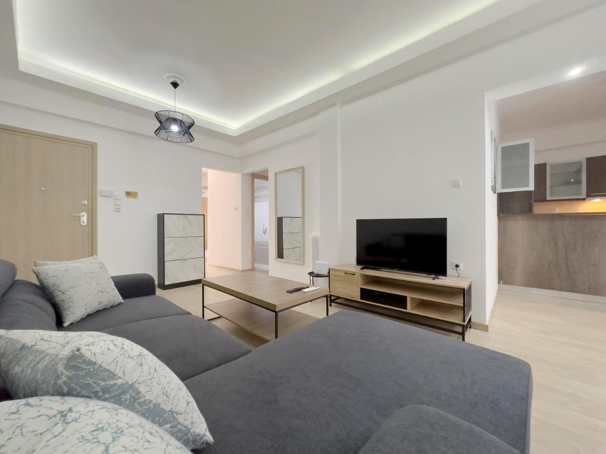 Aristotelous Spacious 109Sqm Apt In Athens Luaran gambar